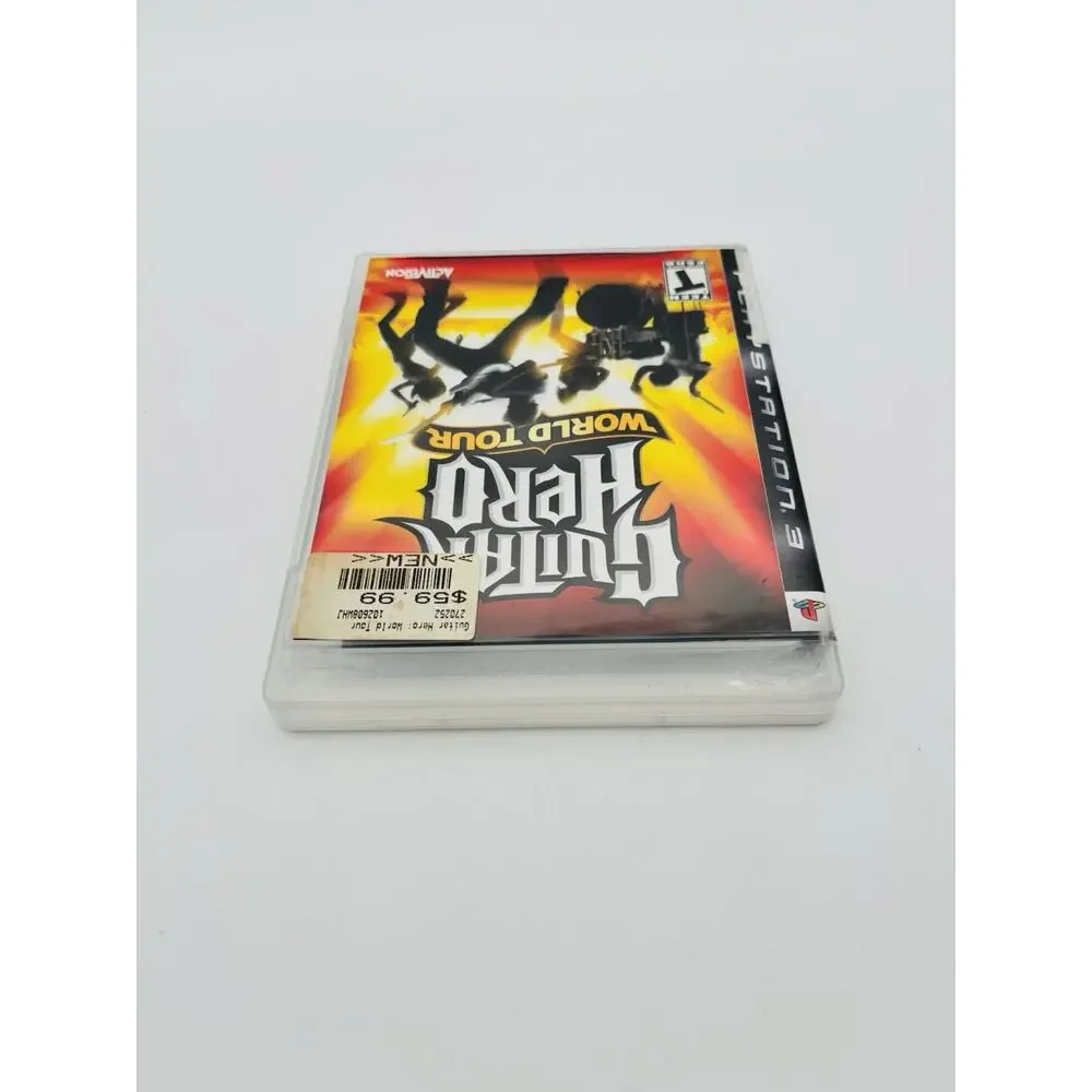 Guitar Hero World Tour Playstation 3 PS3 Game Cib Complete Tested Working VG